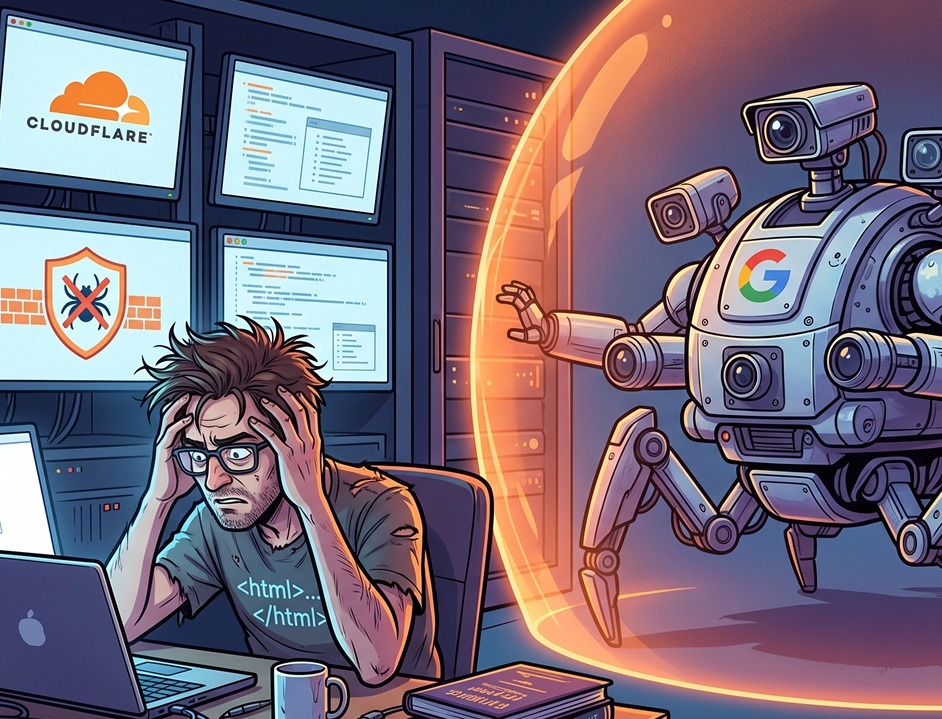 Cloudflare Blocks Google Bot | Cap Puckhaber